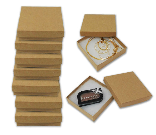 MADE IN U.S.A! 100 Pack Kraft 3.5