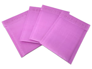 4x7 inch Popsicle Purple Poly Self Sealing Poly Bubble Mailers! Quality Padded Colored Envelope Mailers, Peel n Seal Shipping Postal Bags