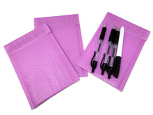 4x7 inch Popsicle Purple Poly Self Sealing Poly Bubble Mailers! Quality Padded Colored Envelope Mailers, Peel n Seal Shipping Postal Bags