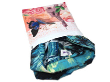 Hello Paris! Beautiful Bonjour Paris Eiffel Tower Brunch Poly Mailers , Fun Stylish Secure Chic French Butterfly Self Sealing Mailing Bags
