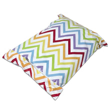 Colorful Peaks Chevron Themed Poly Mailers, 10x13 Dynamic Rainbow Stripe Bold & Bright Shipping Bags, Vivid V Design for Memorable Unboxing
