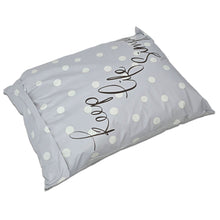 10x13 Keep it Simple Poly Mailers, White Polka dot Serenity, Peaceful, Relaxed Neutral Shipping Mail envelope Plastic Self Seal Bags