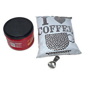 10x13 I Love Coffee Designer Mailers, Designer Self Sealing Shipping Mail Bags for T shirts, Clothing, Coffee Beans Art Shipping Bags
