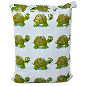 Cute Green Turtles 10x13 Poly Mailers – Fun Mail Packaging, Boys, Girls Deliveries, Adorable Playful Designer Lightweight Shipping Bags