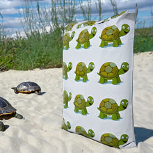 Cute Green & Sea Turtles 10x13 Poly Mailers Combo – Fun Mail Packaging, Boys, Girls, Adorable Playful Designer Lightweight Shipping Bags