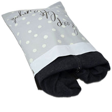 10x13 Keep it Simple Poly Mailers, White Polka dot Serenity, Peaceful, Relaxed Neutral Shipping Mail envelope Plastic Self Seal Bags