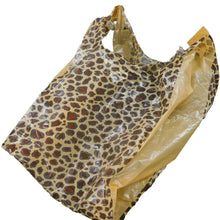 Leopard, Zebra T-Shirt Bags with Handles, 8x5x16" & 11x6x21", Cute Favor Merchandise Retail Grocery Bags | USA T Sack Merchandise Favor Bags