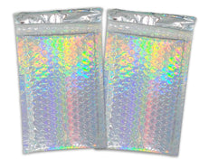 Mix and Match! 4x8 inch Bubble Mailers Holographic, Pink, Rose Gold, Teal, Black, Camo, Red, Aqua, Polka Dot, Poly, Padded Shipping Envelopes