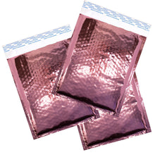 8.5x12 Holographic, Pink, Teal METALLIC BUBBLE MAILERS, Color Padded Envelopes! - ShipNFun