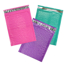 Wholesale, Bulk 6x10" Colored Poly Bubble Mailers, Mailing Envelopes! Full Cases - ShipNFun