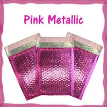 4x8" Pink,Teal, Gold Polka Dot Poly Bubble Mailers, Padded Shipping Envelopes - ShipNFun