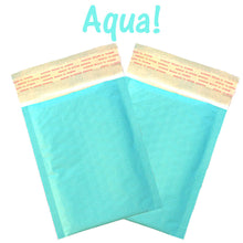 4x8" Pink,Teal, Gold Polka Dot Poly Bubble Mailers, Padded Shipping Envelopes - ShipNFun