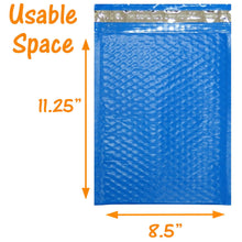 8.5x12" 11 Colors! Poly Bubble Mailers Padded Shipping 8x12 Mailing Envelopes #2 - ShipNFun