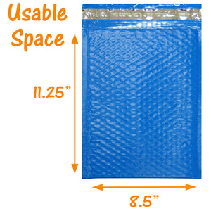 8.5x12" 11 Colors! Poly Bubble Mailers Padded Shipping 8x12 Mailing Envelopes #2 - ShipNFun