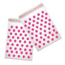 Hot Pink, Aqua and Polka Dot Kraft Bubble Mailers, Padded Envelopes, 4x8 & 6x9 - ShipNFun