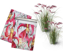 10x13" Wild Pink Tropical FLAT POLY Mailers, Self Sealing Business Envelopes - ShipNFun