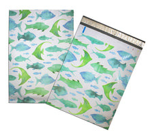 10x13" Nautical Marine Fish FLAT POLY Mailers, Self Sealing Business Envelopes - ShipNFun