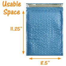 8.5x12" 11 Colors! Poly Bubble Mailers Padded Shipping 8x12 Mailing Envelopes #2 - ShipNFun