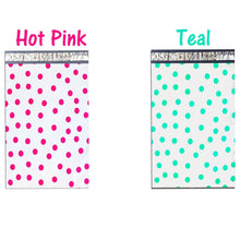 12 x 15" Pink, Teal, Purple, Blue poly shipping mailers polka dot Envelope Bags - ShipNFun