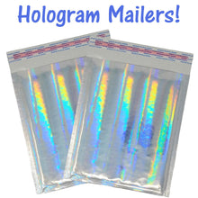 6x10 Hologram Metallic Glamour Holographic Bubble Mailers Padded Shipping Poly 0 - ShipNFun