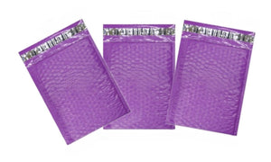 6x10" Colored Poly Bubble Mailers, Pink,Teal,Purple Shipping Mailing Envelopes! - ShipNFun