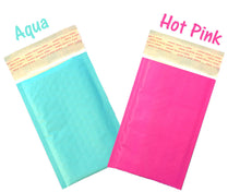 4x8" Pink,Teal, Gold Polka Dot Poly Bubble Mailers, Padded Shipping Envelopes - ShipNFun