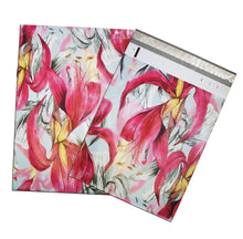 10x13" Wild Pink Tropical FLAT POLY Mailers, Self Sealing Business Envelopes - ShipNFun
