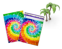 10x13" Tie-Dye FLAT POLY Mailers, Self Sealing Business Envelopes -USPS Approved - ShipNFun