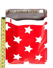 10" x 13" Christmas Stars -FLAT POLY MAILERS -USPS Approved Shipping Mailers - ShipNFun