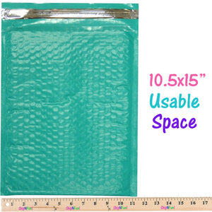 10 x 16" Colored Poly Bubble Mailers Self Sealing Padded Shipping Envelopes #5 - ShipNFun