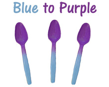 FUN! Color Changing Spoons, Party Favorites Reusable Recyclable Eco Friendly NEW - ShipNFun
