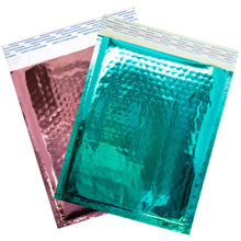 8x12 Glamour Metallic Bubble Mailers Padded Shipping Mailing Envelopes, 8.5x11 - ShipNFun