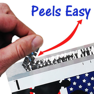 10x13" Military Soldier Patriotic Flag Poly Mailers, Flat Shipping Envelope Bags - ShipNFun