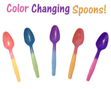FUN! Color Changing Spoons, Party Favorites Reusable Recyclable Eco Friendly NEW - ShipNFun