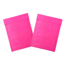 Hot Pink, Aqua and Polka Dot Kraft Bubble Mailers, Padded Envelopes, 4x8 & 6x9 - ShipNFun