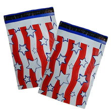 10x13" Military Soldier Patriotic Flag Poly Mailers, Flat Shipping Envelope Bags - ShipNFun