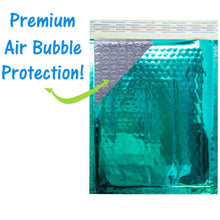 8x12 Glamour Metallic Bubble Mailers Padded Shipping Mailing Envelopes, 8.5x11 - ShipNFun