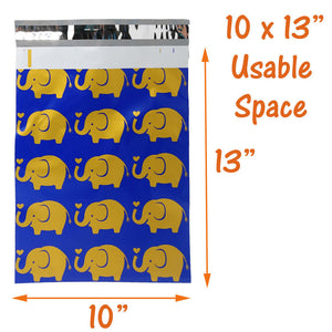 10x13" Designer Owls, Cat's Poly Mailers Combo Pack, Quality Shipping Envelopes! - ShipNFun