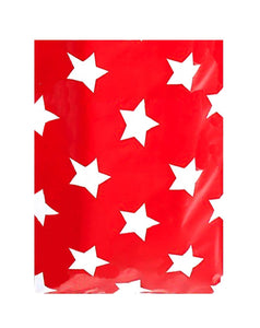 10" x 13" Christmas Stars -FLAT POLY MAILERS -USPS Approved Shipping Mailers - ShipNFun
