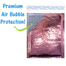 8x12 Glamour Metallic Bubble Mailers Padded Shipping Mailing Envelopes, 8.5x11 - ShipNFun