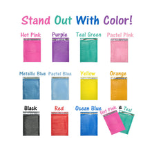 8.5x12" 11 Colors! Poly Bubble Mailers Padded Shipping 8x12 Mailing Envelopes #2 - ShipNFun