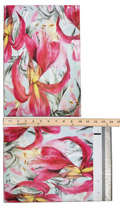 10x13" Wild Pink Tropical FLAT POLY Mailers, Self Sealing Business Envelopes - ShipNFun