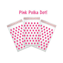 Hot Pink, Aqua and Polka Dot Kraft Bubble Mailers, Padded Envelopes, 4x8 & 6x9 - ShipNFun