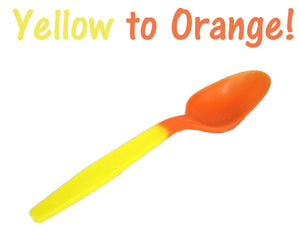 FUN! Color Changing Spoons, Party Favorites Reusable Recyclable Eco Friendly NEW - ShipNFun