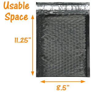 8.5x12" 11 Colors! Poly Bubble Mailers Padded Shipping 8x12 Mailing Envelopes #2 - ShipNFun