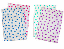 10" x 13" Pink|Teal|Purple|Blue Polka Dot -Flat Poly Self Seal Mailers (400 Pack - ShipNFun