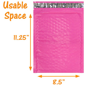 8.5x12" 11 Colors! Poly Bubble Mailers Padded Shipping 8x12 Mailing Envelopes #2 - ShipNFun