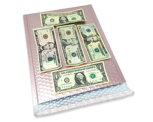 9x13 Nude Pink and/or Holographic Metallic Bubble Mailers (9.5x13" Usable Space), Padded Shipping Envelopes, Weather Resistant Quality Pack - ShipNFun