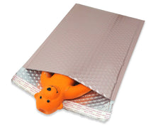 9x13 Nude Pink and/or Holographic Metallic Bubble Mailers (9.5x13" Usable Space), Padded Shipping Envelopes, Weather Resistant Quality Pack - ShipNFun