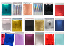 6x10" Metallic Bubble Mailers, Quality Self Sealing Padded 6.5x9 Inch Sealing Mailing Shipping Envelopes